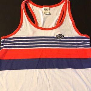 PINK retro-color tank.For workout. size S Like New